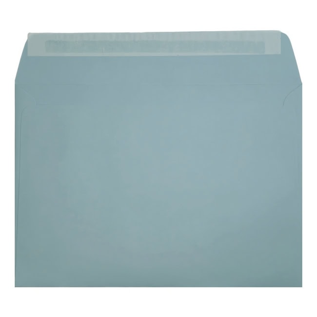 Clariana Pale Blue Envelope C5 Wallet Open