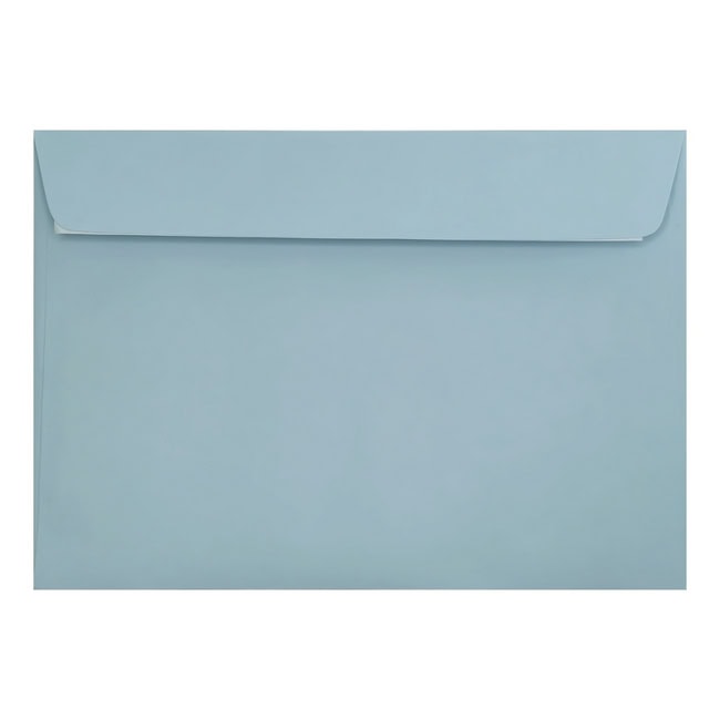 Clariana Pale Blue Envelope C6 Wallet Closed