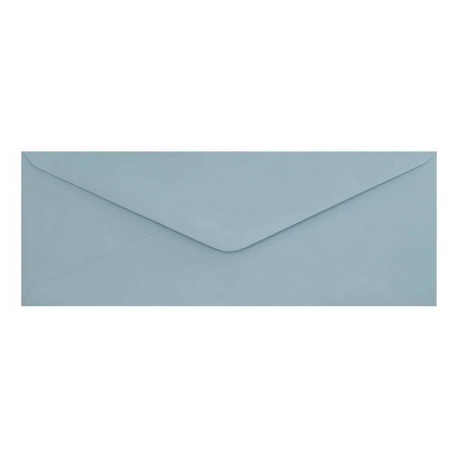 Clariana Pale Blue Envelope Letterbox Closed