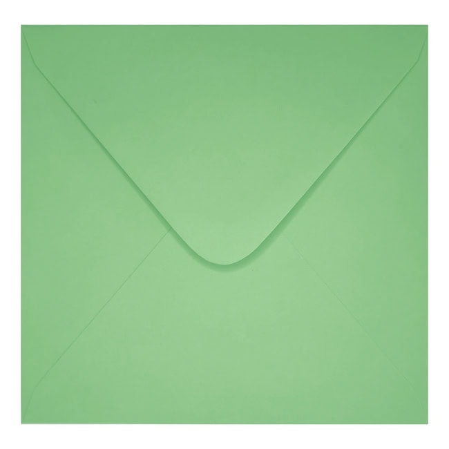 Clariana Pale Green Envelope 155mm Square Closed