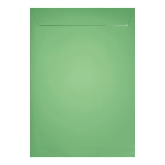 Clariana Pale Green Envelope C4 Pocket Closed
