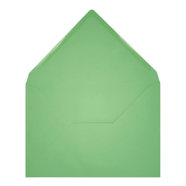 Clariana Pale Green Envelope C5 Open