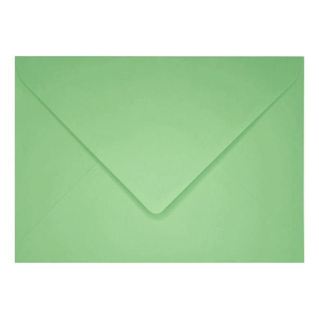 Clariana Pale Green Envelope C7 Closed