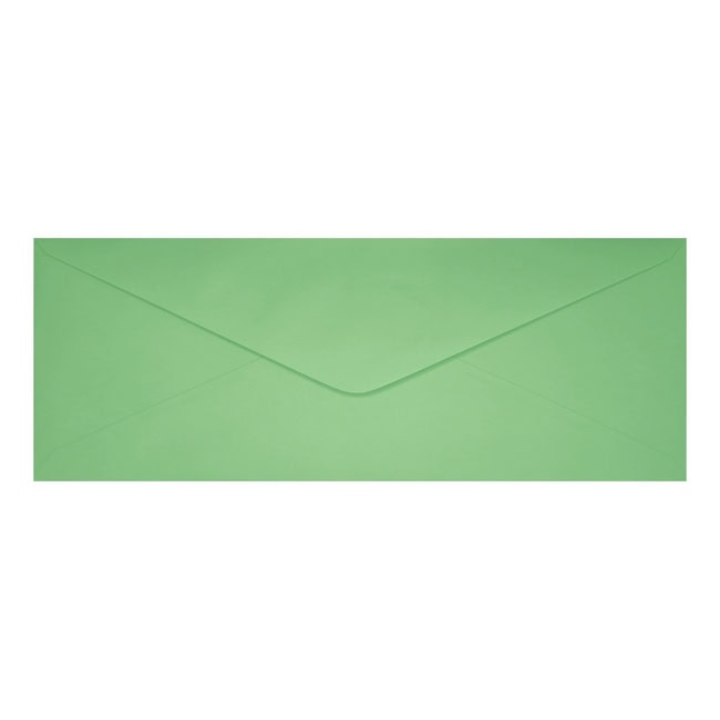Clariana Pale Green Envelope Letterbox Closed