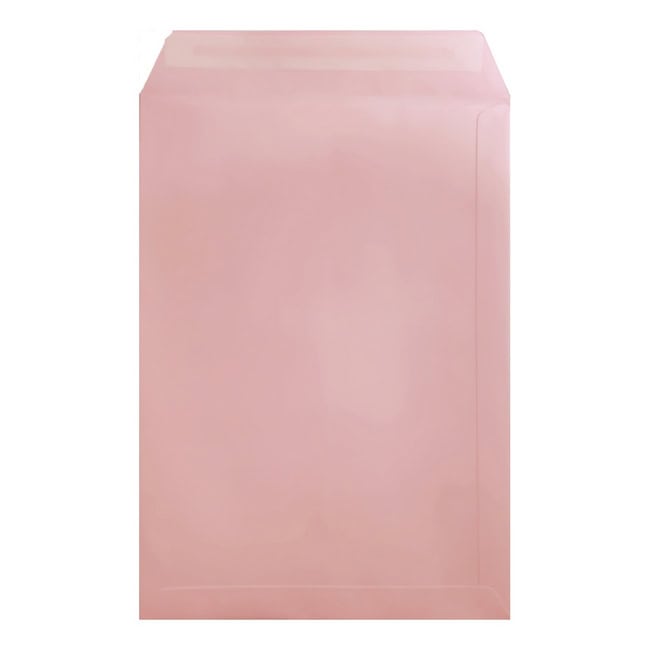Clariana Pale Pink Envelope C4 Pocket Open