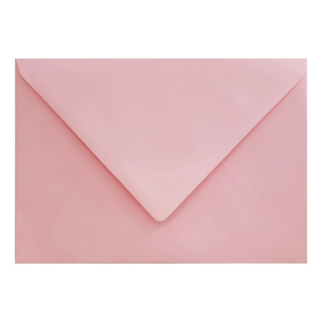 Clariana Pale Pink Envelope C7 Closed