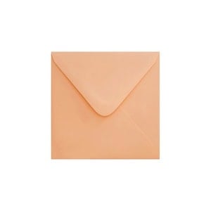 Clariana Pale Salmon Envelope 130mm Square Ratio