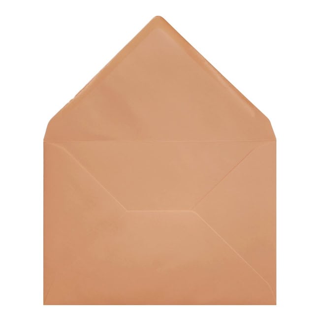 Clariana Pale Salmon Envelope Bc Open