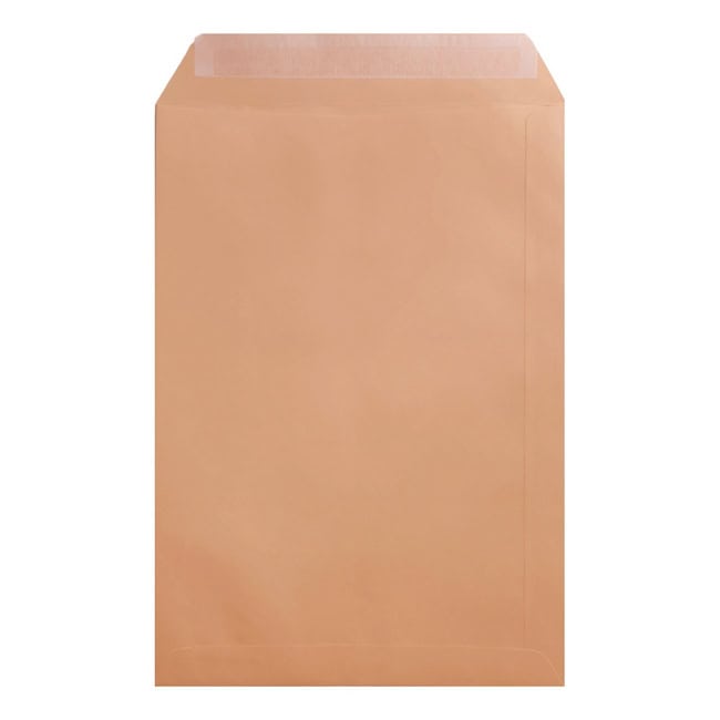 Clariana Pale Salmon Envelope C4 Pocket Open