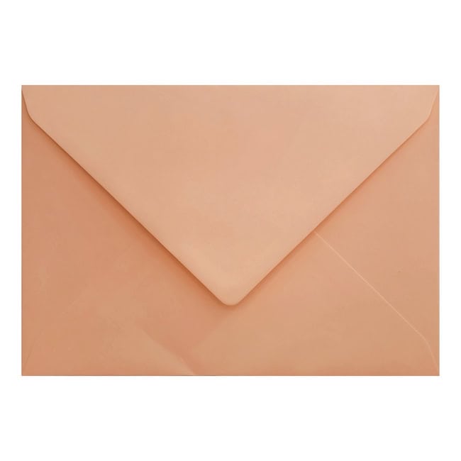 Clariana Pale Salmon Envelope C5 Closed