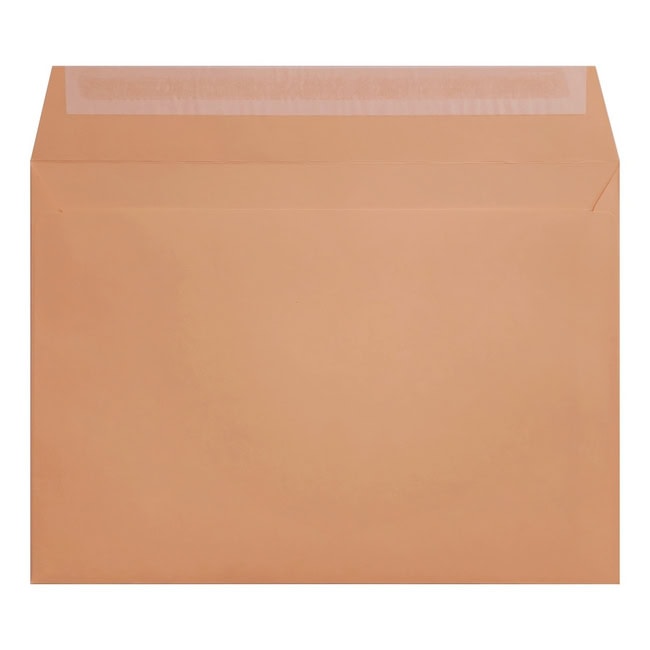 Clariana Pale Salmon Envelope C5 Wallet Open
