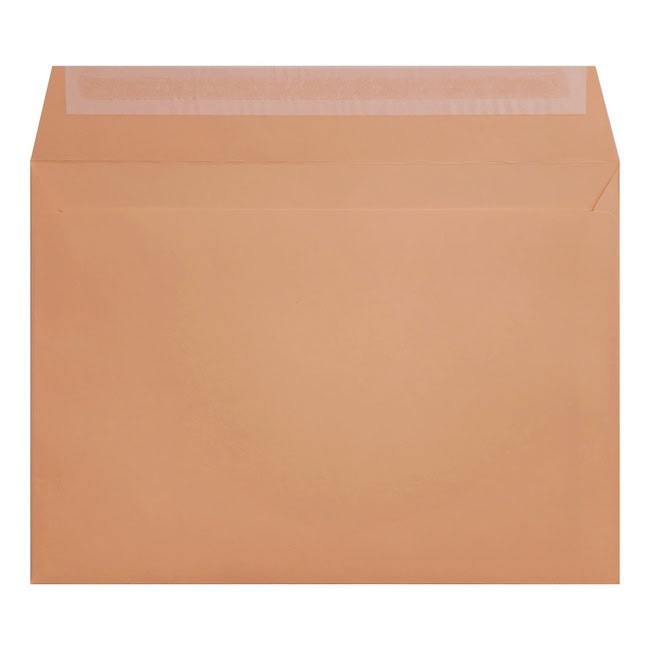 Clariana Pale Salmon Envelope C6 Wallet Open