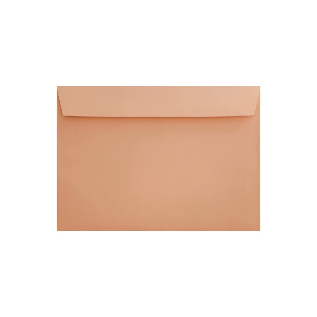 100 Salmon Pink 114mm x 162mm C6 Envelopes. Peel/Seal. 120gsm Wallet Flap. Value Pack.