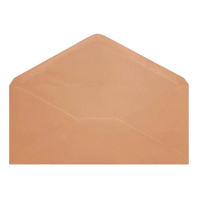 Clariana Pale Salmon Envelope Letterbox Open