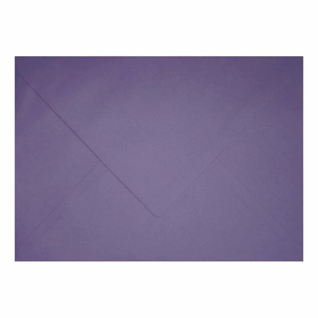 Clariana Purple Envelope 5x7 Closed