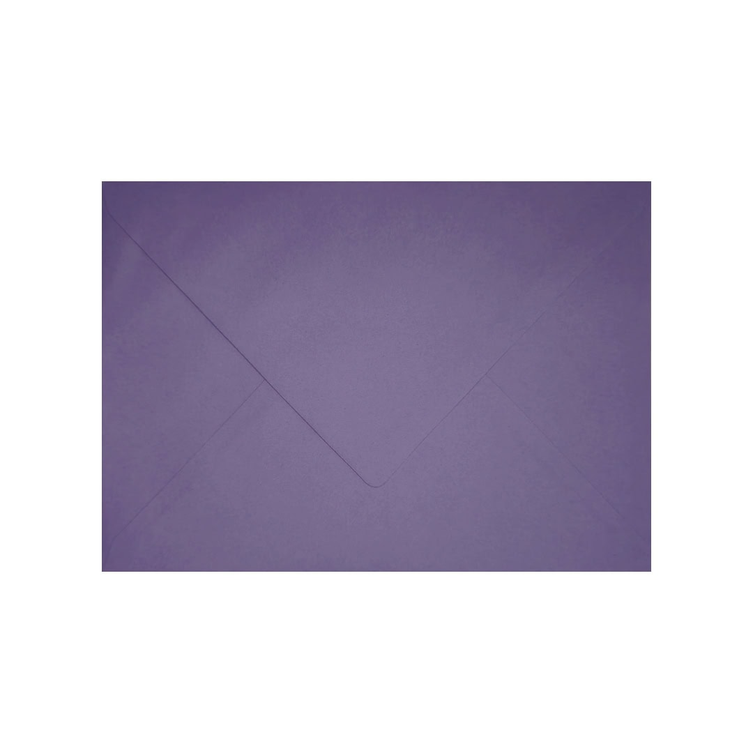 Purple 133mm x 184mm 5×7 Inch Envelope. Gummed. 120gsm V-Flap.