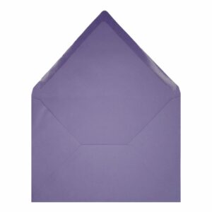Clariana Purple Envelope C7 Open