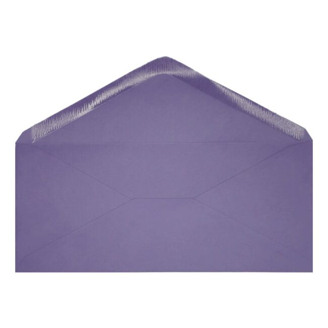 Clariana Purple Envelope Letterbox Open