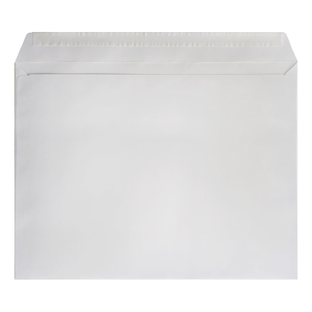 Clariana White Envelope C4 Wallet Open