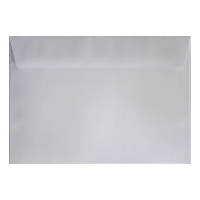 Clariana White Envelope C5 Wallet Closed