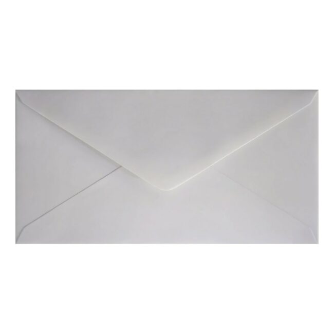 Clariana White Envelope Dl Closed