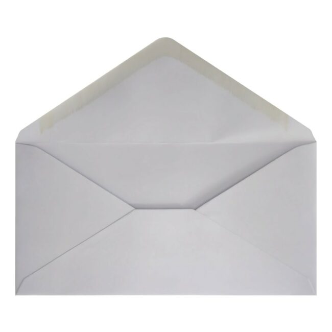 Clariana White Envelope Dl Open