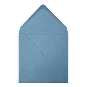 Air Force Blue Envelope 130mm Square Open