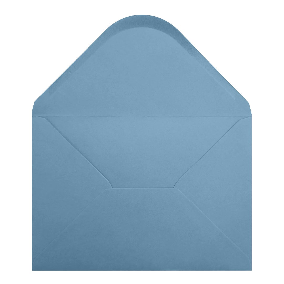 Air Force Blue Envelope A5 Open