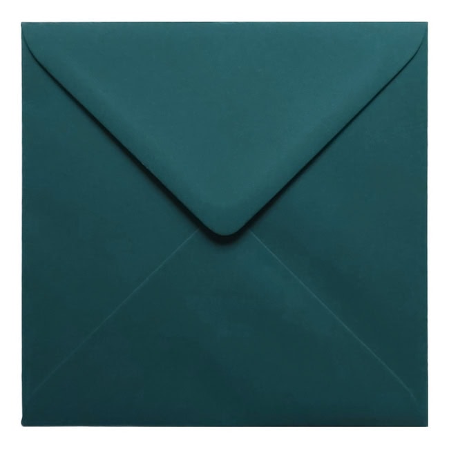 Amazon Green Envelope 155mm Square Closed