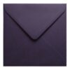 Aubergine Envelope 130mm Square Closed