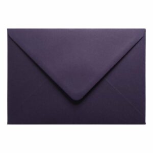 Aubergine Envelope A5 Closed
