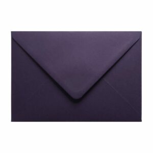 Aubergine Envelope A5 Ratio