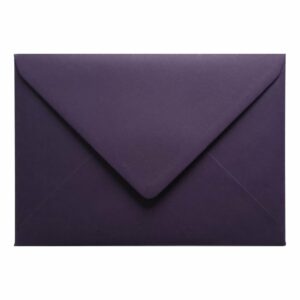 Aubergine Envelope C5 Closed
