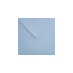Baby Blue Envelope 130mm Square Ratio