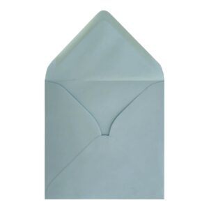 Baby Blue Envelope 155mm Square Open
