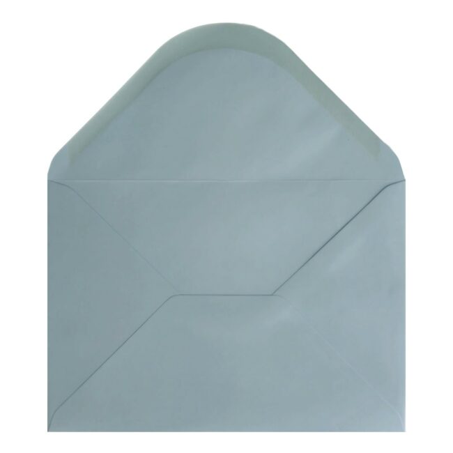 Baby Blue Envelope A5 Open