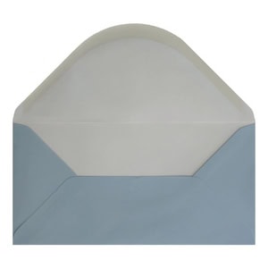 Baby Blue Envelope Dl Open