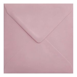 Baby Pink Envelope 155mm Square Closed