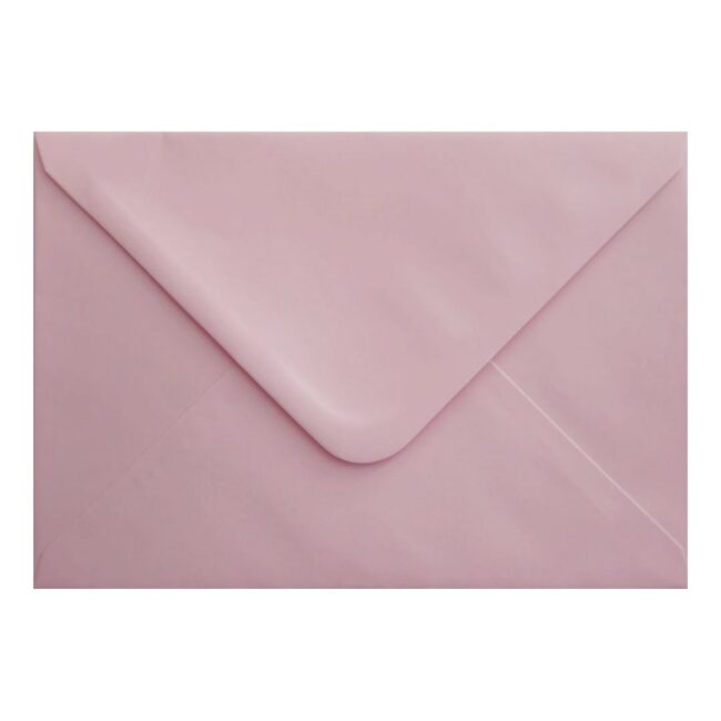 Baby Pink Envelope 5x7 Closed