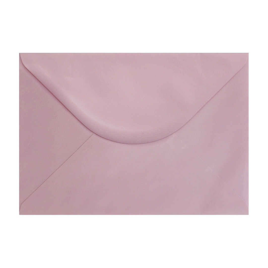 Baby Pink 152mm x 216mm Envelopes. 100 Pink 100gsm A5 Envelopes. Gummed.
