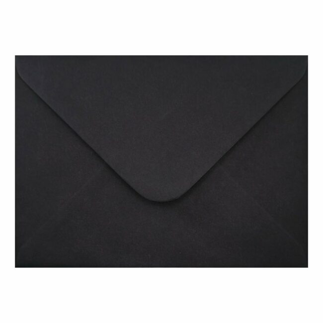 Black Envelope 5x7 Closed