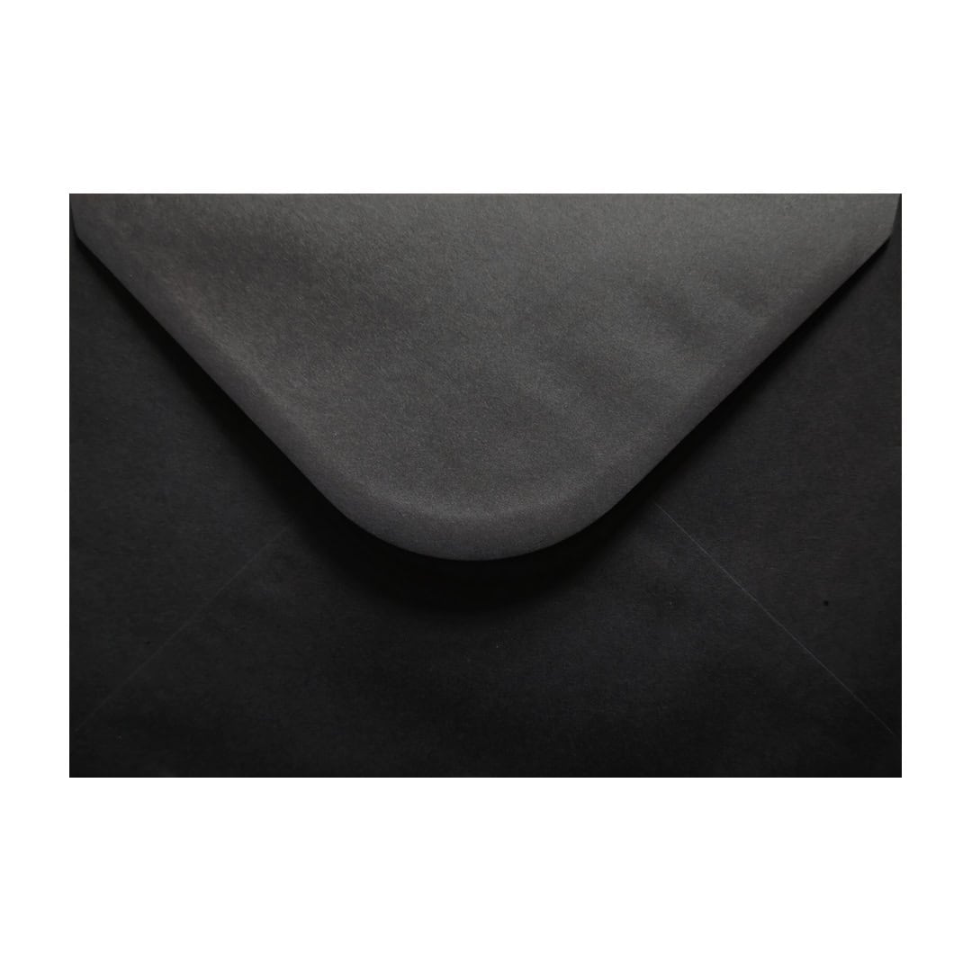 Black 152mm x 216mm Envelopes. 100 Black 100gsm A5 Envelopes. Gummed.