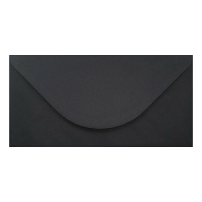 Black Envelope Dl Closed