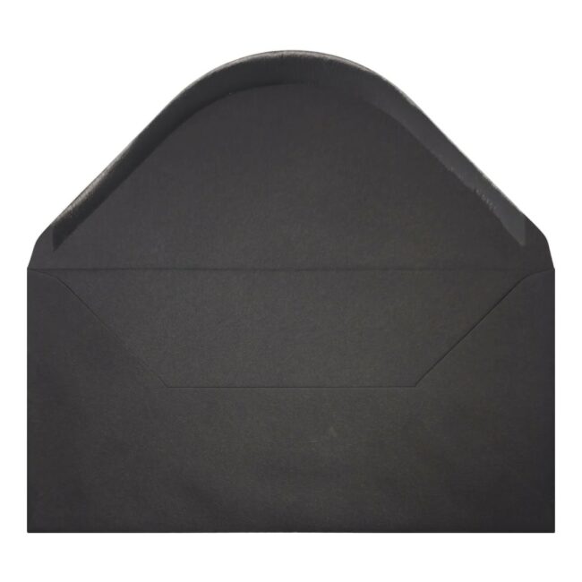 Black Envelope Dl Open