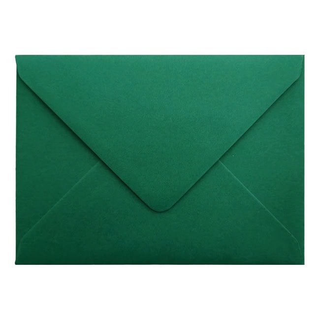 Brooklands Green Envelope 5x7 Closed