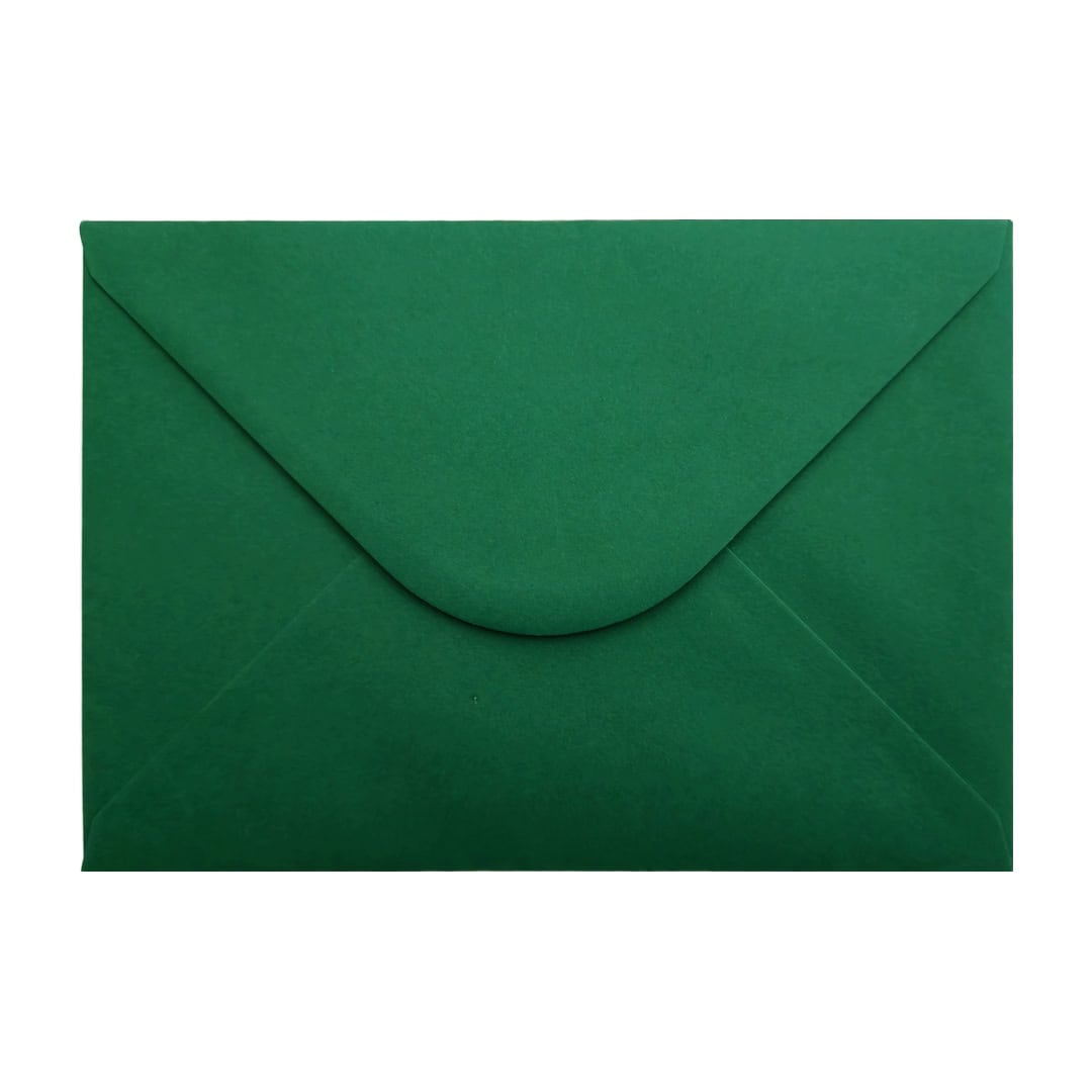 Brooklands Green 152mm x 216mm Envelopes. 100 Green 120gsm A5 Envelopes. Gummed.