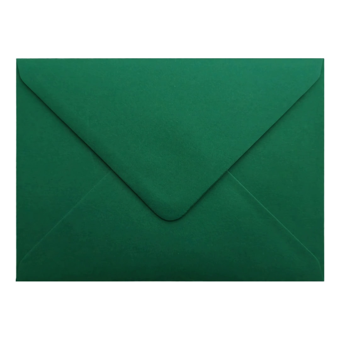 Brooklands Green 162mm x 229mm Envelope. Green 120gsm C5 Envelope (to fit A5). Gummed.