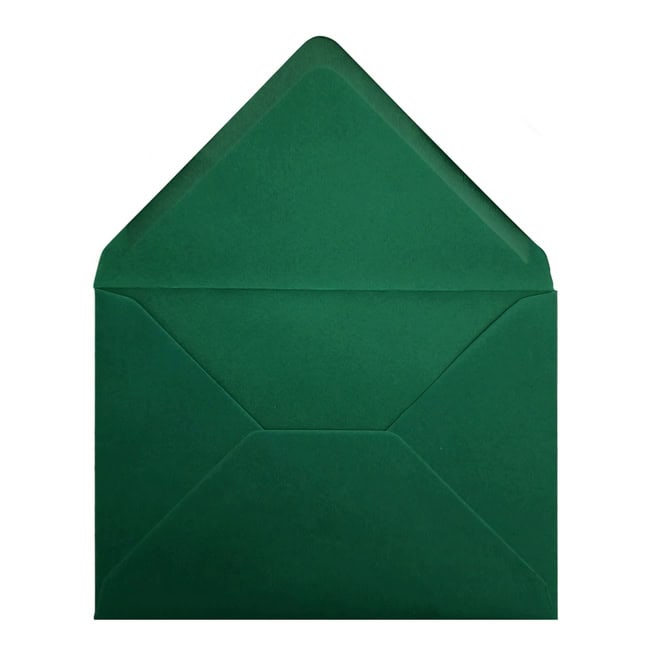 Brooklands Green Envelope C7 Open
