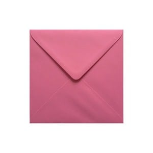 Bubblegum Pink Envelope 155mm Square Ratio