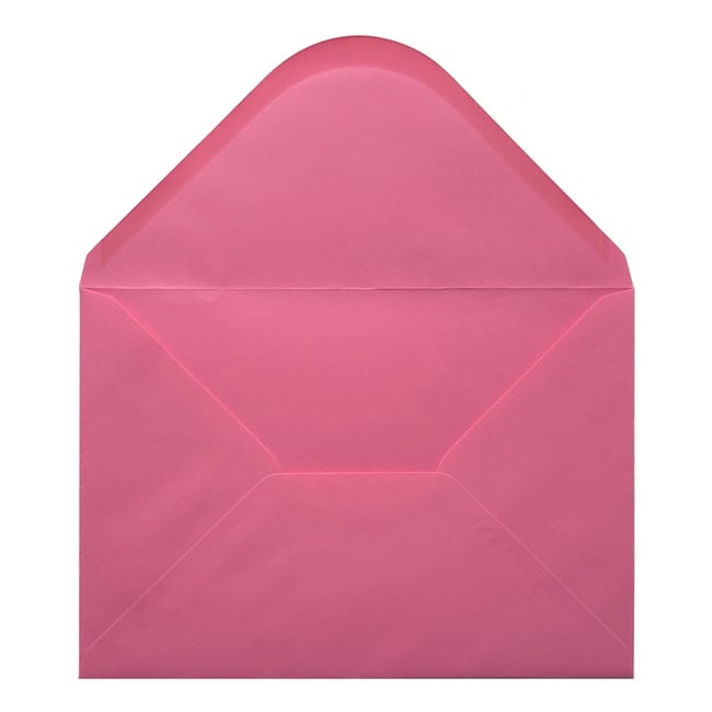 Bubblegum Pink Envelope A5 Open